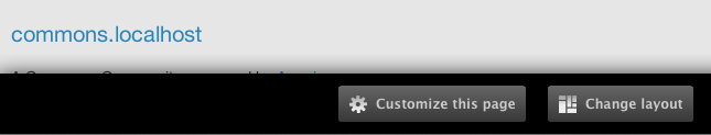 IPE bar overlaps footer message